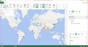 Create Beautiful Map With Power Map In Excel Datascience