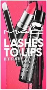 mac lashes to lips kit pink retro