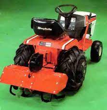 simplicity garden tractor tiller