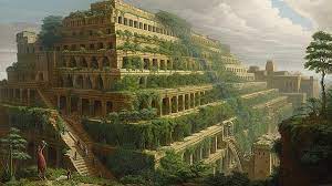 the ancient city of eden background