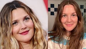 drew barrymore goes makeup free to