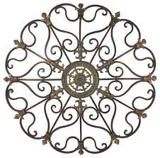 Antique Style Metal 3d Wall Decor W