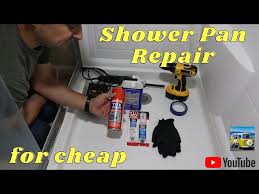 Ed Shower Pan Repair On The