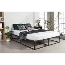 Full Metal King Bed With Slat Support