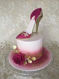 High Heel Shoe Cake Decorated Cake By Layla A Cakesdecor gambar png