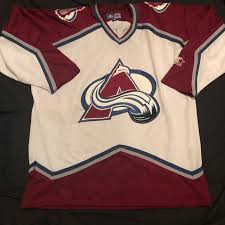 A request from coheedfan thank you my first attempt at a ladies hockey jersey hope you. Starter Other Vintage Starter Nhl Colorado Avalanche Jersey Poshmark