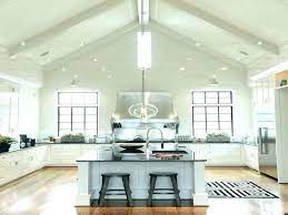 Vaulted ceiling lighting ideas skylights recessed modern home. Vaulted Ceiling Ideas Kitchens With Vaulted Ceilings Lighting Kitchen Vaulted Ceiling V In 2020 Vaulted Ceiling Kitchen Kitchen Ceiling Lights Vaulted Ceiling Lighting