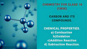 carbon and its compounds chemical