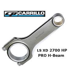 carrillo ls xd h beam rods 6 125in