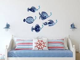 Ocean Wall Decals Fish Wall Decals Cute