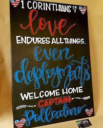 75 Totally Awesome Military Homecoming Sign And Banner Ideas