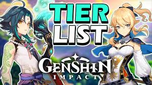 By samuel stewart november 26, 2020. Genshin Impact Current Tier List For All Characters Plus Strongest Weapons Special Effects Youtube