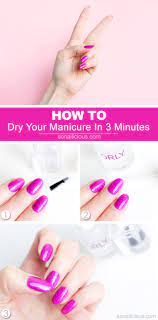expert advice how to dry your nails in