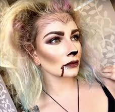 y werewolf halloween makeup monave