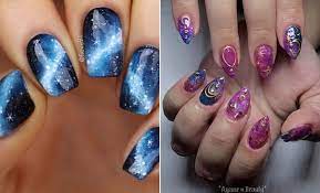 galaxy nails trend 23 cute designs