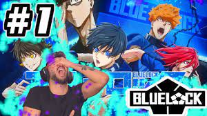 Blue lock anime cap 1