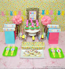 Peeps Easter Party Ideas Moms Munchkins