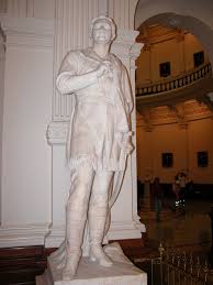 Sam houston's strategic savvy won independence for texas. Statue Of Sam Houston Inside The Texas State Capitol The Portal To Texas History