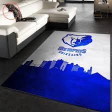 memphis grizzlies skyline area rug