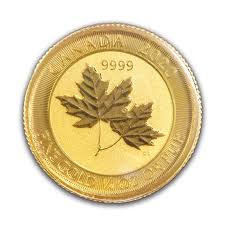 canadian twin maple leaf gold coin