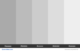 shades of grey 5 colors aaaaaa