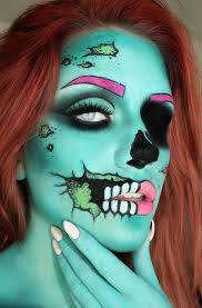 mesmerizing pop art zombie