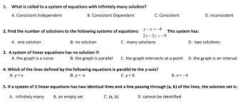 What Is Called A System Of Equations
