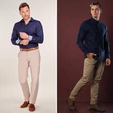 what color pants to wear with a navy