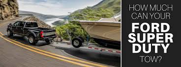 towing capacity of 2017 ford super duty