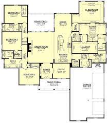 Contemporary House Plan 4 Bedrms 3 5