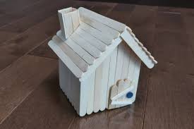 Simple Popsicle Stick Fairy House