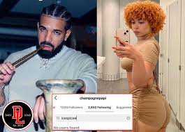 PHOTOS: Drake a savage, he unfollowed Ice Spice on IG after flying her out  to Toronto and kicking it with her at a show