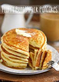 Buttermilk Pancakes Recipe Fluffy gambar png