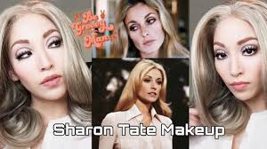 sharon tate mod inspired makeup