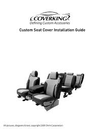 Custom Seat Cover Installation Guide