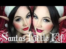 santa little elf makeup tutorial you