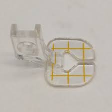 Us 17 78 Husqvarna Viking Free Motion Clear Guide Sewing Presser Foot 4125764 45 Designer In Sewing Tools Accessory From Home Garden On