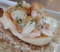 seafood mornay lobster shrimp and