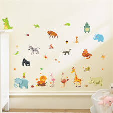 Animals Wall Stickers For Kids Nursery