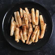 air fryer jicama fries with dipping