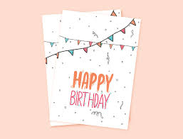 greeting card template in photo