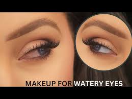 makeup for watery sensitive eyes