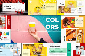 Free Download Colors Powerpoint Template Mightydeals