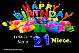 70 happy 21st birthday wishes for niece