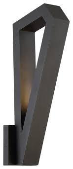 The Great Outdoors 23626 17 Tall Led Outdoor Wall Light Modern Outdoor Wall Lights And Sconces By Buildcom