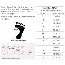 Camel Crown Hiking Shoes Men Breathable Non Slip Sneakers