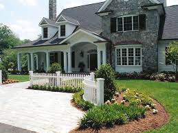 75 Beautiful White Picket Fence Home