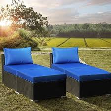 Patio Chaise Lounge Garden Furniture