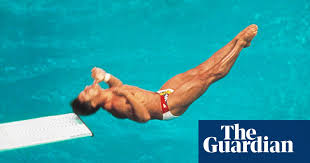 It was known as fancy diving for the acrobatic stunts performed by divers during the dive (such as somersaults and twists). 50 Stunning Olympic Moments No20 Greg Louganis S Perfect Dive 1988 Olympic Games 2012 The Guardian