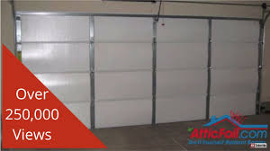 Garage doors offered at low prices free shipping*. Garage Door Insulation Diy Radiant Barrier Youtube